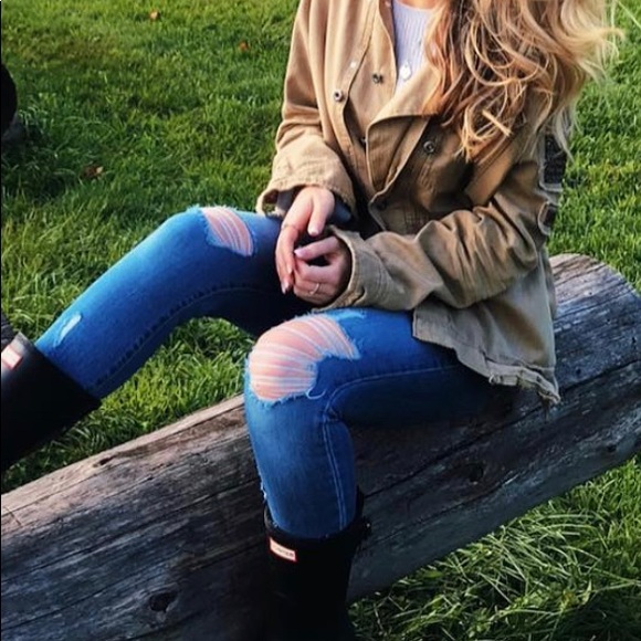 Free People shacket military style size S jacket with side pockets - Picture 10 of 10